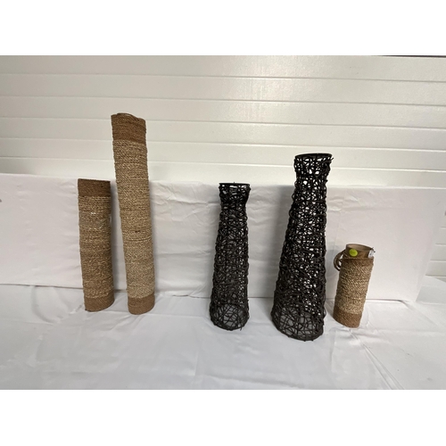 11 - 5 MODERN CANDLE STANDS