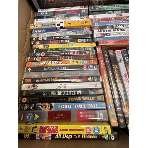 28 - BOX OF DVD'S TO INCLUDE BOXED SET