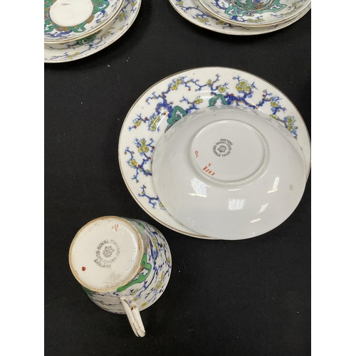 48 - BOX OF CHINA TO INCLUDE VICTORIAN ROYAL STAFFORD PART TEA SERVICE