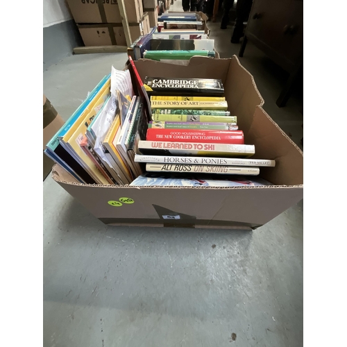 54 - 4 BOXES OF BOOKS