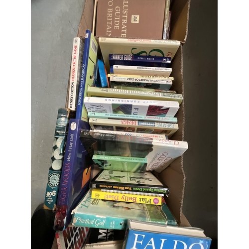 54 - 4 BOXES OF BOOKS