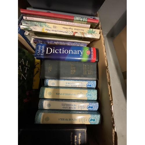 110 - 2 BOXES OF BOOKS - GARDENING ETC