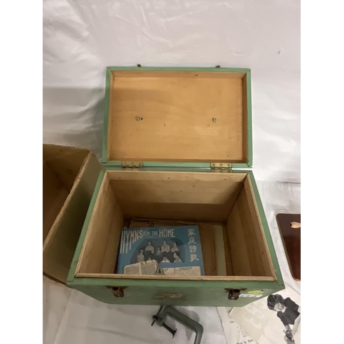 114 - CASED MINIATURE SEWING MACHINE