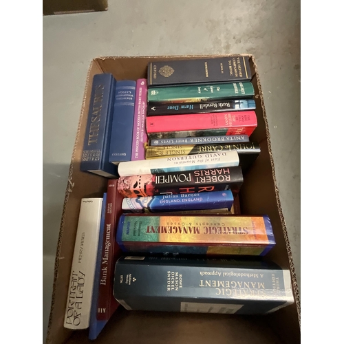 127 - 3 BOXES OF BOOKS