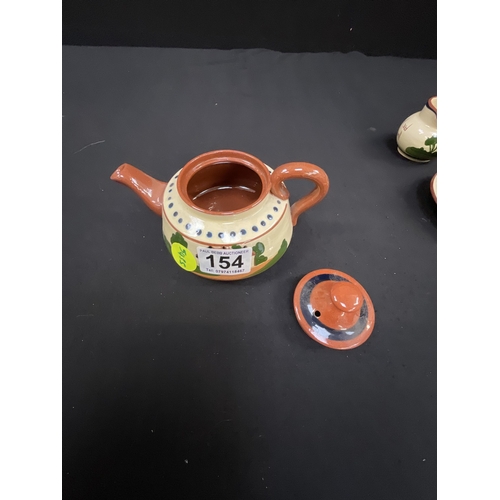 154 - QTY OF VINTAGE TORQUAY POTTERY ITEMS