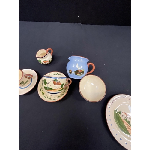 154 - QTY OF VINTAGE TORQUAY POTTERY ITEMS