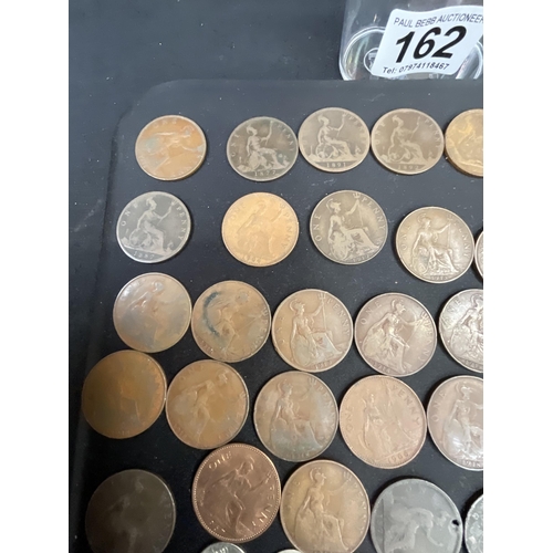 162 - JAR OF COINAGE TO INCLUDE SOME SILVER