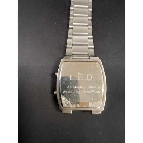 171 - LED DIGITAL WATCH AND SEKONDA WRIST WATCH