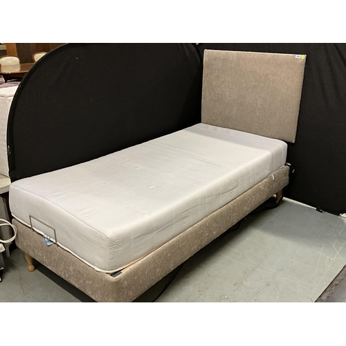 345 - COOLPLUS ELECTRIC SINGLE BED COMPLETE WITH HEADBOARD