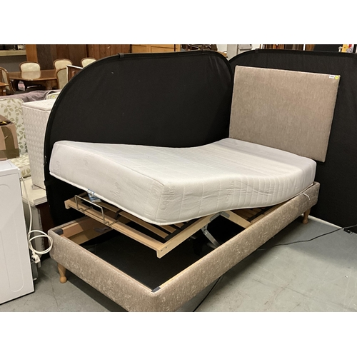 345 - COOLPLUS ELECTRIC SINGLE BED COMPLETE WITH HEADBOARD