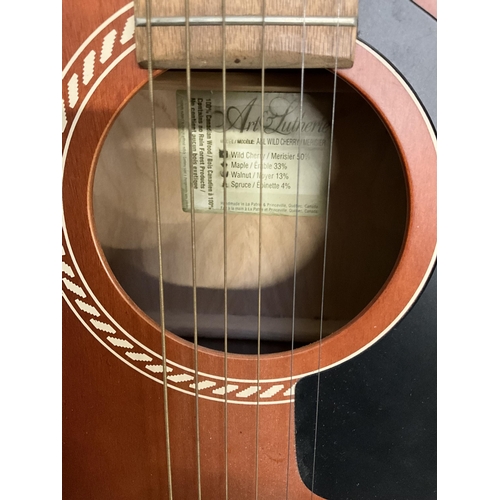 347 - ACOUSTIC GUITAR AND CASE