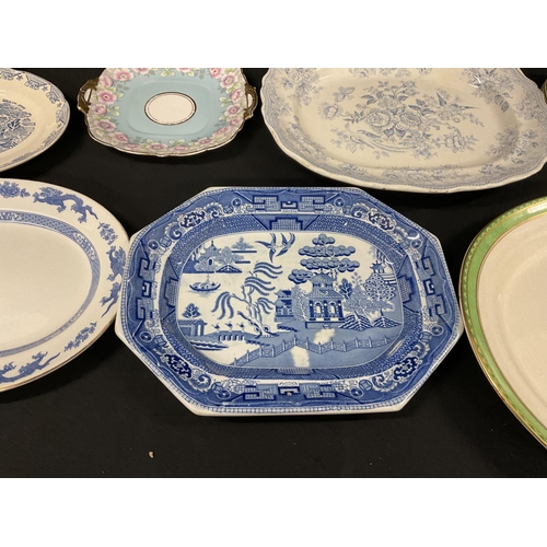 359 - 2 BOXES OF CHINA TO INCLUDE VICTORIAN PART DINNER SERVICE SOME A/F  SPODE ETC -