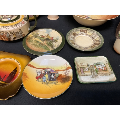 40 - QTY OF VINTAGE DICKENS SERIES CHINA A/F ETC