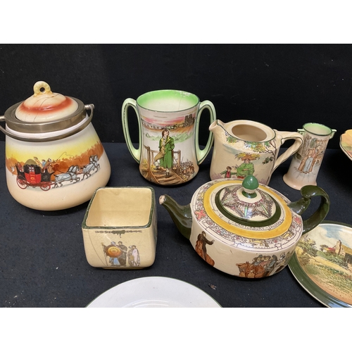 40 - QTY OF VINTAGE DICKENS SERIES CHINA A/F ETC