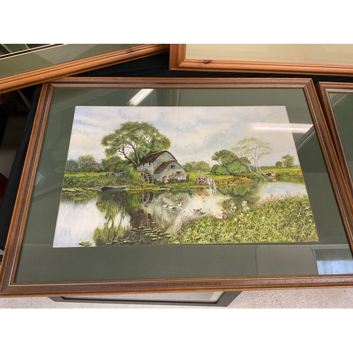 42 - QTY FRAMED PRINTS TO INCLUDE SIGNED EXAMPLE