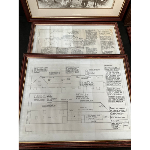 90 - QUANTITY OF FRAMED PICTURES TO INCLUDE VANITY FAIR PRINT THE WINNING POST SHIREHORSE PHOTOGRAPH VICT... 