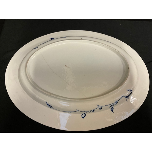 170 - LARGE CROWN DERBY MEAT PLATE A/F