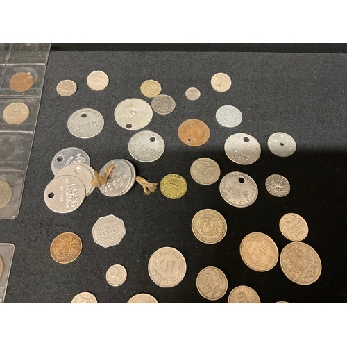 180 - QTY OF COINS AND TOKENS