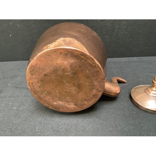 191 - VICTORIAN COPPER KETTLE