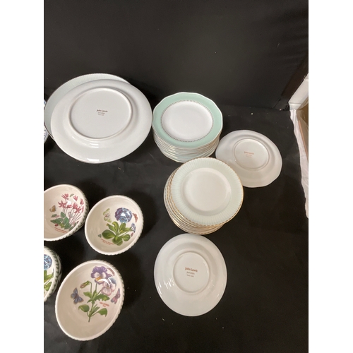 129 - COLLECTION OF CHINA TO INCLUDE PORTMEIRION BOWLS SPODE MUGS ETC