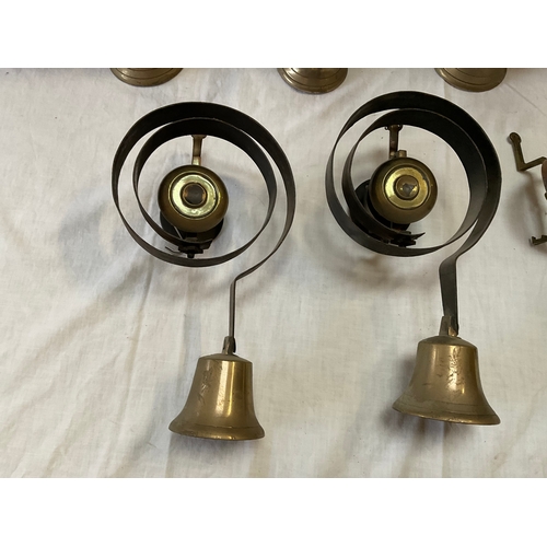 219 - QTY VICTORIAN SERVANTS BELLS - 7