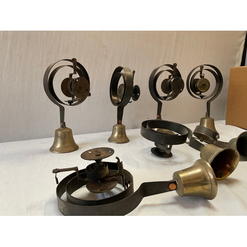 219 - QTY VICTORIAN SERVANTS BELLS - 7