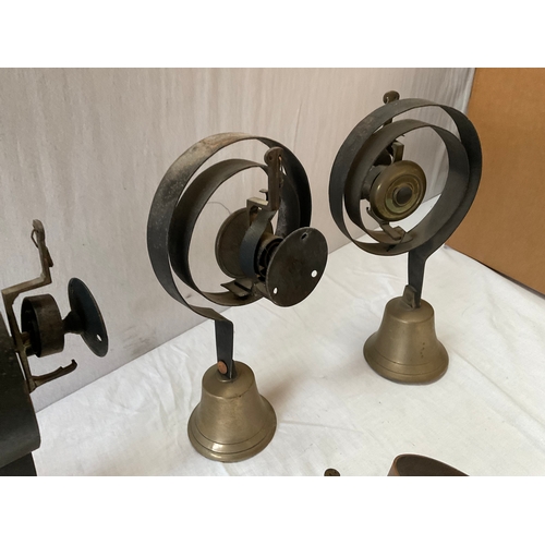 219 - QTY VICTORIAN SERVANTS BELLS - 7