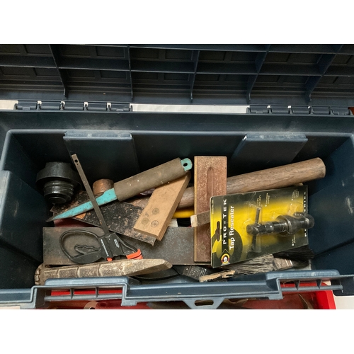 228 - 2 TOOL BOXES AND TOOLS