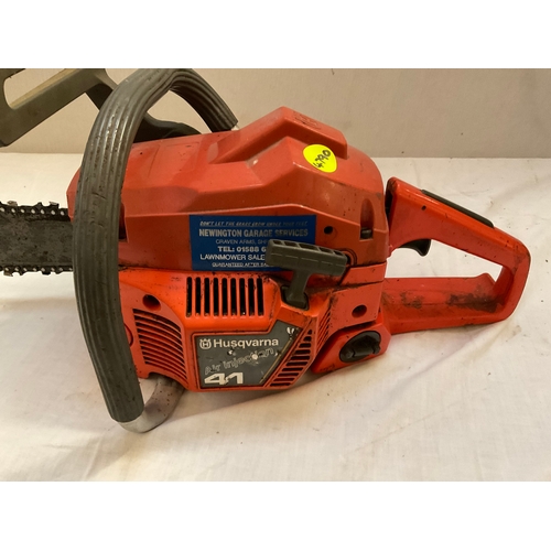 236 - HUSQVARNA AIR INJECTION 41 PETROL CHAINSAW