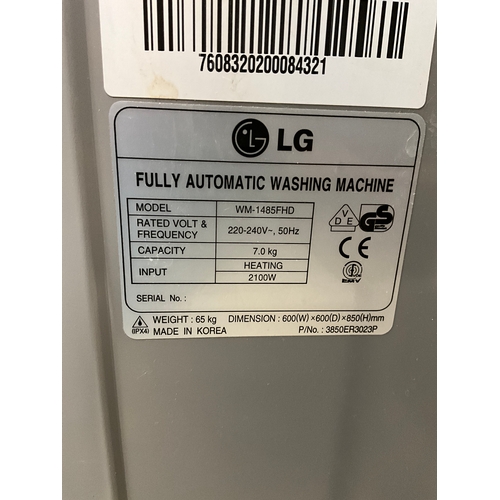 299 - LG 7KG INTELLO WASHING MACHINE