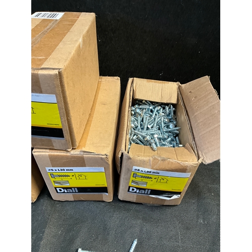 77 - QUANTITY OF BOXED NEW SCREWS