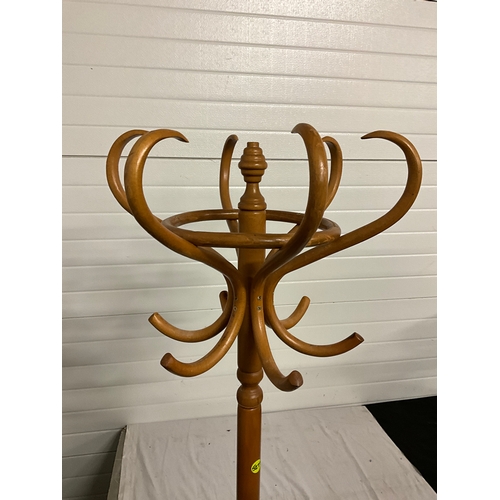 291 - BENTWOOD COAT AND HAT STAND H74”