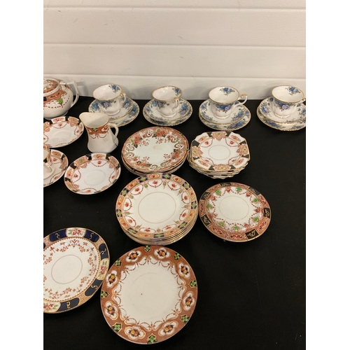 330 - VARIOUS VICTORIAN AND LATER TEASETS TO INCLUDE ROYAL ALBERT OSBOURNE ETC