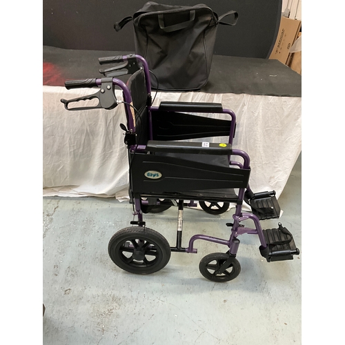 372 - DAYS FOLDING LIGHT WEIGHT WHEEL CHAIR