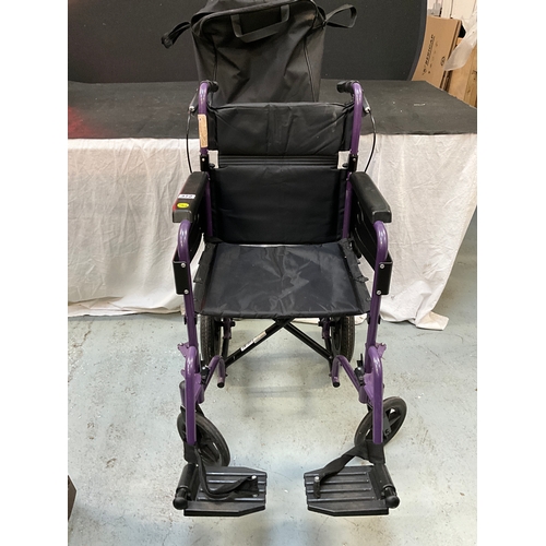 372 - DAYS FOLDING LIGHT WEIGHT WHEEL CHAIR