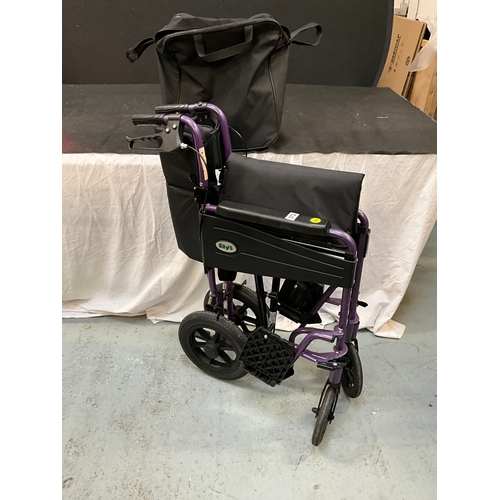 372 - DAYS FOLDING LIGHT WEIGHT WHEEL CHAIR