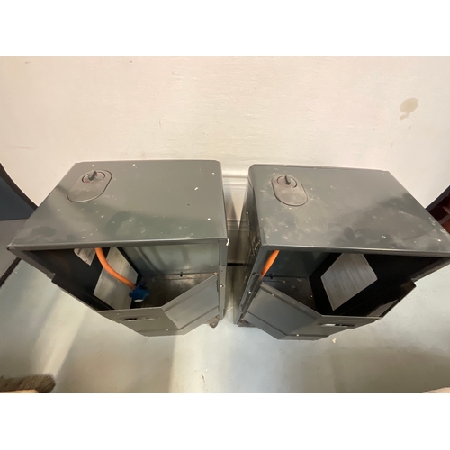 414 - TWO DELONGHI CALOR GAS HEATERS