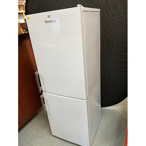 403 - BLOMBERG ELECTRIC UPRIGHT FRIDGE FREEZER