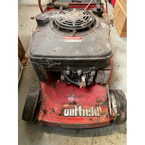 456 - MOUNTFIELD PETROL MOWER 3.5HP BRIGGS AND STRATTON ENGINE A/F