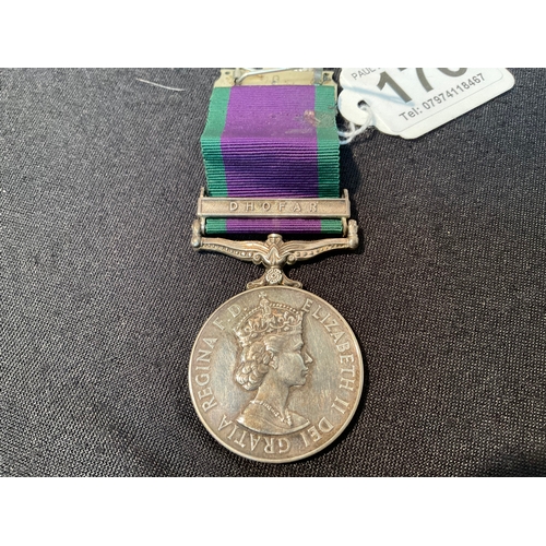 176 - QTY MEDALS TO INCLUDE CAMPAIGN SERVICE MEDAL & LONG SERVICE MEDAL 23654875 SGT W.R QUINLAN R SIGNALS... 