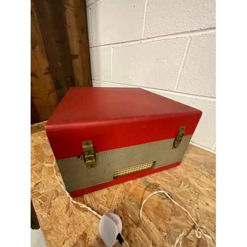 111 - DANSETTE CARRY CASE RECORD PLAYER