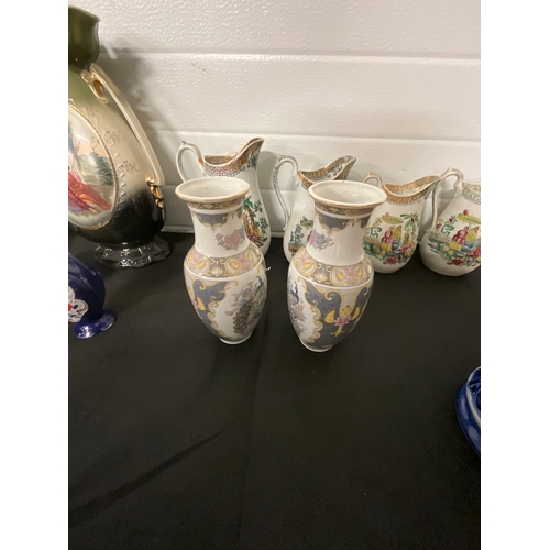 113 - ASSORTED LOT OF CHINA TO INCLUDE VICTORIAN EXAMPLES some A/F