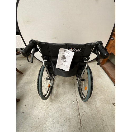 140 - AIDAPT LIGHT WEIGHT WHEELCHAIR