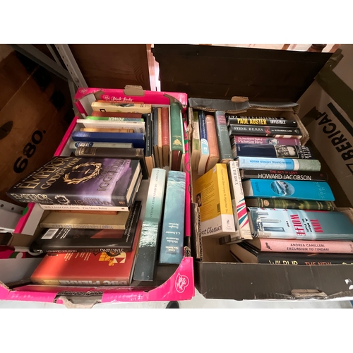 206 - TWO BOXES OF BOOKS SUBJECT LITERATURE