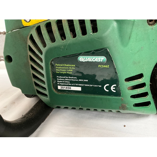 6 - QUALCAST PETROL CHAINSAW