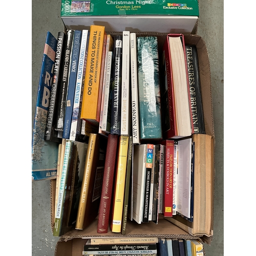 13 - 6 BOXES OF BOOKS