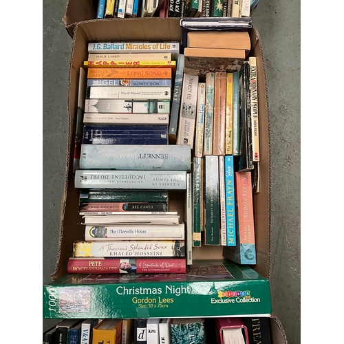 13 - 6 BOXES OF BOOKS