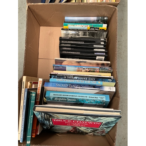 13 - 6 BOXES OF BOOKS