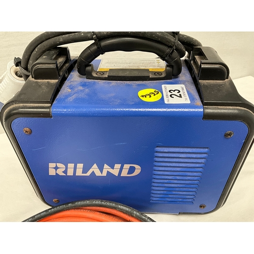 23 - RILAND ARC 200ge ARC WELDER 240v