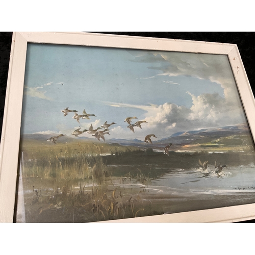 107 - THREE PRINTS OF BIRDS